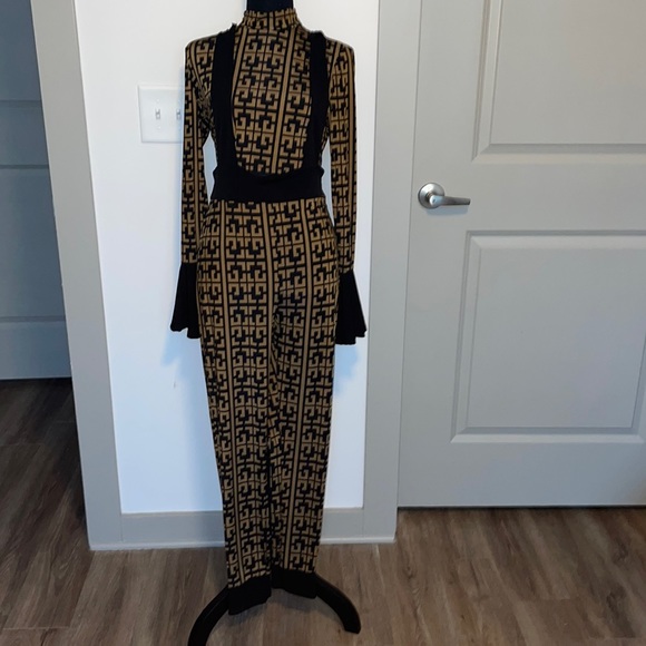 Pants - Brown and Black two piece set